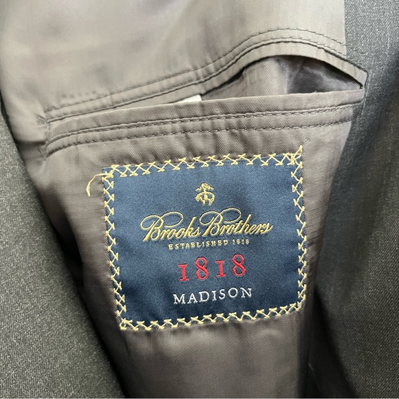 Brooks Brothers Madison 1818 Wool Men's Blazer Sports Coat - Picture 7 of 12